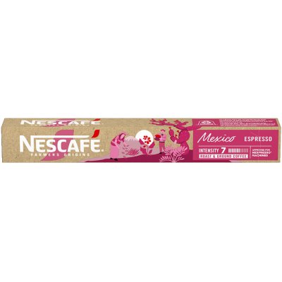 NESCAFÉ Farmers Origins Mexico Espresso kapsle do Nespresso 10 ks – Zboží Mobilmania