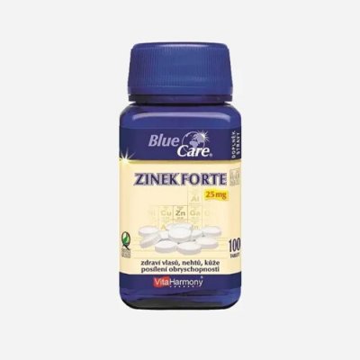 VitaHarmony Zinek Forte 25 mg 6 x 100 tablet – Hledejceny.cz