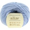 Příze Alize Merino Royal 480 modře fialová