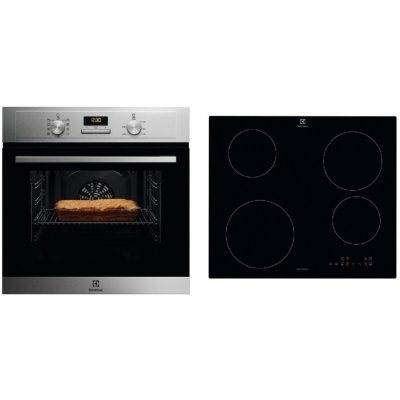 Set Electrolux EOF3H00BX Vestavná + LIB60420CK – Zboží Dáma