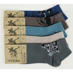 Pesail pánské bavlněné kotníkové ponožky MJ63 – Zboží Mobilmania