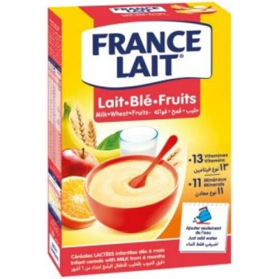 France Lait Pšeničná mléčná kaše ovocná 250g – Zboží Dáma