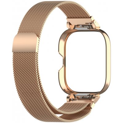 Drakero Milánský tah pro Redmi Watch 4, 5 zlato-růžový 10483 – Sleviste.cz