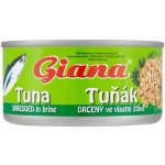 Giana tuňák ve vlastní šťávě drcený, 185 g – Zboží Dáma
