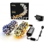 TWINKLY Smart LED vánoční řetěz Cluster TWC400GOP-BEU 6m WiFi – Hledejceny.cz
