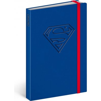 Presco Notes Superman Logo linkovaný 11 x 16 cm – Hledejceny.cz