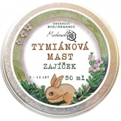 Medarek Tymiánová mast Zajíček 30 ml – Zboží Mobilmania