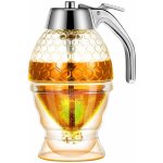 Kitchen&home 6102 Dávkovač medu transparentní 15 x 8 cm – Zboží Mobilmania