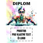 Diplom PLAVÁNÍ ŽENA – Zboží Dáma