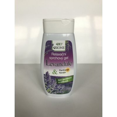Bione Cosmetics Lavender relaxační sprchový gel 260 ml – Zboží Mobilmania