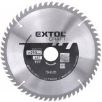 EXTOL CRAFT kotouč pilový s SK plátky, 210x1,4x30mm, 60T, 19110 – Zboží Dáma