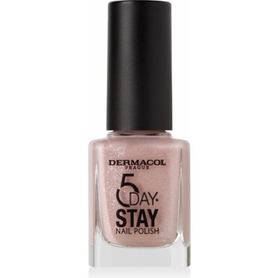 Dermacol 5 Day Stay lak na nehty 04 Nude Glam 11 ml – Zbozi.Blesk.cz