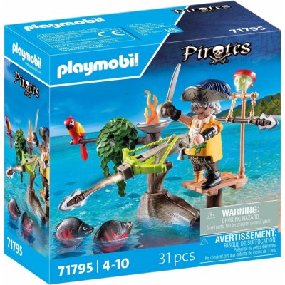Playmobil 71795 Pirát s balistou – Zboží Dáma