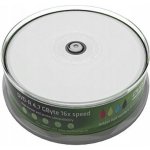 MediaRange DVD-R 4,7GB 16x, printable, spindle, 25ks (MR407) – Zboží Živě