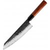 Kuchyňský nůž IZMAEL Kuchyňský nůž Koči Kiritsuke/Hnědá 22.5 cm