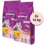 Whiskas Junior kuřecí 2 x 14 kg – Zbozi.Blesk.cz
