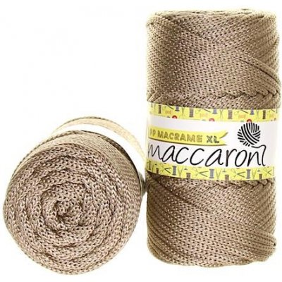 Maccaroni PP Macrame XL kávová 040 – Zboží Mobilmania