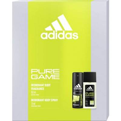 Adidas Pure Game deodorant sklo 75 ml + deospray 150 ml dárková sada – Zbozi.Blesk.cz