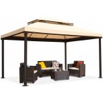 Garden Point GAP627 Valencia 4 x 4 x 3 m krém – Hledejceny.cz
