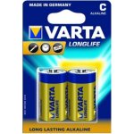 Varta LongLife C 2ks 4114 101 412 – Zboží Mobilmania