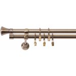 Dekodum Dvouřadá Garnýž Monaco 19/19 mm starožitné zlato 320 cm – HobbyKompas.cz