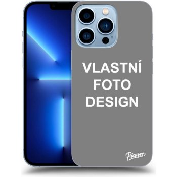 Pouzdro Picasee silikonové Apple iPhone 13 Pro - Vlastní design/motiv černé