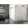 Sprchové kouty SanSwiss Ronal BlackLine Walk-In STR4P 160 cm, sklo 07