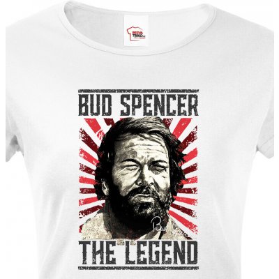 Bezvatriko.cz 2105 Dámské tričko Bud Spencer Bílá – Zboží Dáma