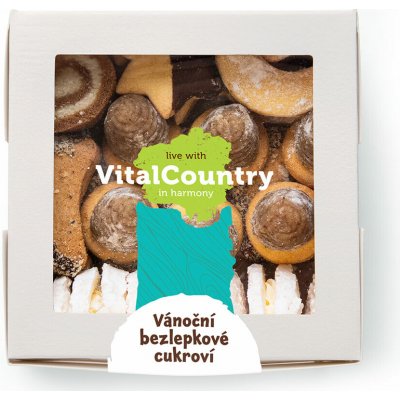 Vital Country Bezlepkové vánoční cukroví 500 g – Zboží Mobilmania