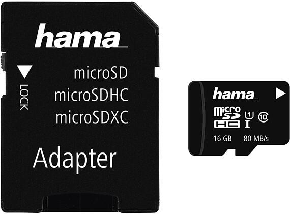 Hama microSDHC UHS-I 16 GB 124138