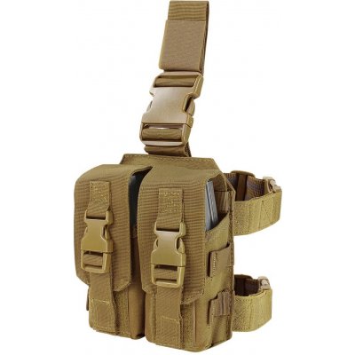 Condor Outdoor na zásobníky 2xM4 stehenní drop coyote – Zboží Dáma