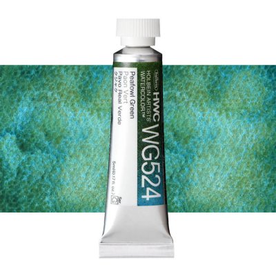 Holbein Granulating akvarelová barva 5 ml Peafowl Green – Sleviste.cz