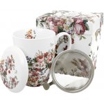 DUO Porcelánový ART GALLERY VINTAGE FLOWERS WHITE bílý 430 ml – Sleviste.cz