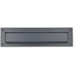 Dopisní vhoz hranatý 310x80 (270x23)mm ANTRACIT – Hledejceny.cz