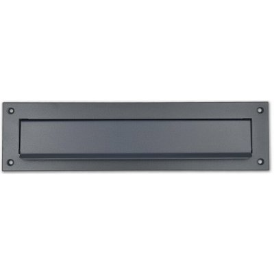 Dopisní vhoz hranatý 310x80 (270x23)mm ANTRACIT – Hledejceny.cz
