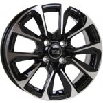 Racing Line L1666 6x16 4x100 ET42 black polished – Hledejceny.cz