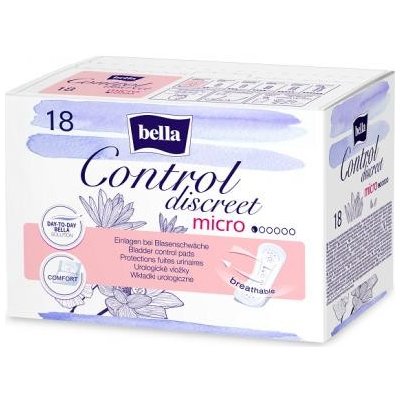 Bella Control Discreet Micro Bladder Control Pads 18 ks – Zboží Mobilmania
