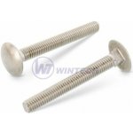 WINTECH Šroub vratový M6x120 DIN 603 nerez A2 Balení: 100 ks SHAAA06120BO0 – Zboží Mobilmania