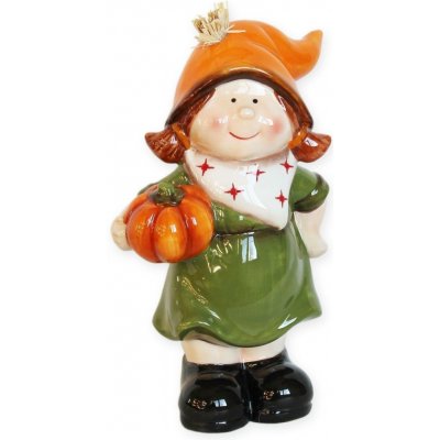Podzimní figurka keramika 21cm – Hledejceny.cz