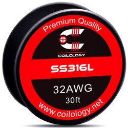 Coilology Odporový drát SS316L 0,2mm/32GA 10m