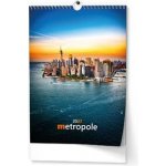 Nástěnný měsíční Metropole A3 2027 – Hledejceny.cz