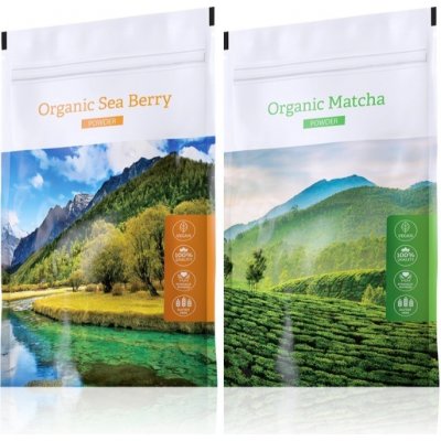 Energy Organic Sea Berry powder 100 g + Organic Matcha powder 50 g