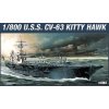 Sběratelský model KITTY HAWK Academy 14210 U.S.S. CV 63 1:800