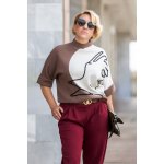 M.B.21 Dámský elegantní svetr BIRDIE Černá – Zboží Dáma