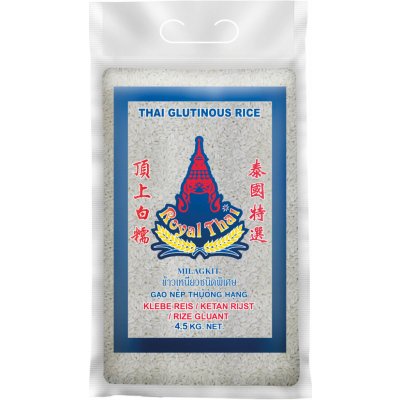Royal Thai Lepkavá rýže 4,5 kg – Sleviste.cz
