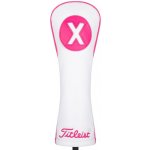 Titleist headcover Leather Pink Out Hybrid bílo růžový – Hledejceny.cz