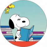 Jedlý papír Snoopy a knihy 19,5 cm – Hledejceny.cz