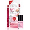 Eveline Cosmetics SOS Nail Therapy vyživující barevný lak na nehty 6v1 ROSE 5 ml