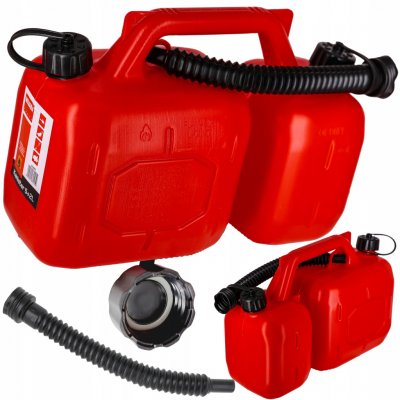 Nevada 429871 Dvoukomorový kanystr červený 5 + 2 l – Zboží Dáma