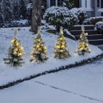 Haushalt international LED Mini vánoční stromky – Zboží Dáma